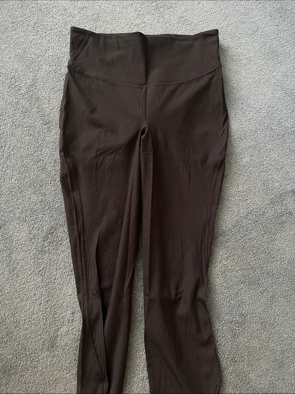 Lululemon Fast & Free Ribbed Leggings - Black